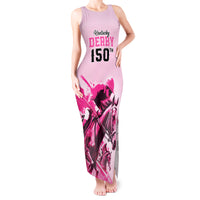 Personalised Kentucky Horse Racing Tank Maxi Dress 150th Anniversary Sporting Art Pink Version - Wonder Print Shop