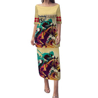 Kentucky Horse Racing Puletasi 151st Anniversary Sporting Art Gold Version LT9