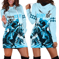Kentucky Horse Racing Hoodie Dress 151st Anniversary Sporting Art Blue Version LT9