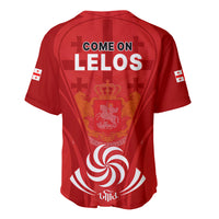 Georgia Rugby Baseball Jersey World Cup 2023 Come On Lelos LT9 - Wonder Print Shop