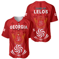 Georgia Rugby Baseball Jersey World Cup 2023 Come On Lelos LT9 - Wonder Print Shop