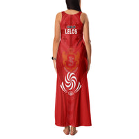 Georgia Rugby Family Matching Tank Maxi Dress and Hawaiian Shirt World Cup 2023 Come On Lelos - Wonder Print Shop