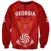 Georgia Rugby Sweatshirt World Cup 2023 Come On Lelos - Wonder Print Shop