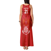 Custom Georgia Rugby Tank Maxi Dress World Cup 2023 Come On Lelos - Wonder Print Shop