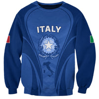 Italy Rugby Sweatshirt World Cup 2023 Go Gli Azzurri Sporty Style - Wonder Print Shop