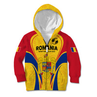 Romania Rugby Kid Hoodie The Oaks World Cup 2023 Go Stejarii - Wonder Print Shop