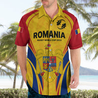 Custom Romania Rugby Hawaiian Shirt The Oaks World Cup 2023 Go Stejarii - Wonder Print Shop
