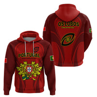 Portugal Rugby Hoodie The Wolves World Cup 2023 Go Os Lobos - Wonder Print Shop