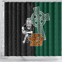 new-zealand-ireland-rugby-shower-curtain-warrior-black-fern-and-shamrocks-world-cup-2023