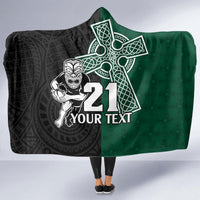 custom-new-zealand-ireland-rugby-hooded-blanket-warrior-black-fern-and-shamrocks-world-cup-2023