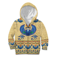Ancient Egypt Scarab Beetle Kid Hoodie - Wonder Print Shop
