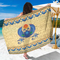 Ancient Egypt Scarab Beetle Sarong - Wonder Print Shop