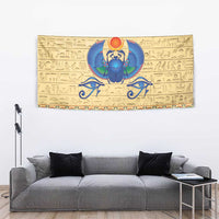 Ancient Egypt Scarab Beetle Tapestry - Wonder Print Shop