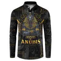 Anubis Egyptian God of Death Button Sweatshirt LT9 - Wonder Print Shop
