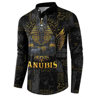 Anubis Egyptian God of Death Button Sweatshirt LT9 - Wonder Print Shop