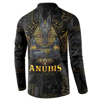 Anubis Egyptian God of Death Button Sweatshirt LT9 - Wonder Print Shop