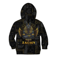 Anubis Egyptian God of Death Kid Hoodie - Wonder Print Shop