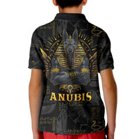 Anubis Egyptian God of Death Kid Polo Shirt - Wonder Print Shop