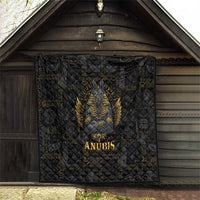Anubis Egyptian God of Death Quilt - Wonder Print Shop