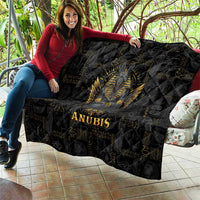 Anubis Egyptian God of Death Quilt - Wonder Print Shop