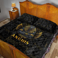Anubis Egyptian God of Death Quilt Bed Set - Wonder Print Shop