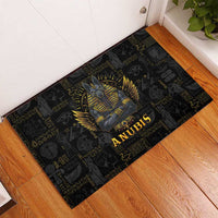 Anubis Egyptian God of Death Rubber Doormat - Wonder Print Shop