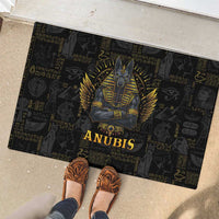 Anubis Egyptian God of Death Rubber Doormat - Wonder Print Shop
