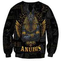 Anubis Egyptian God of Death Sweatshirt - Wonder Print Shop