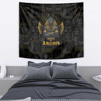 Anubis Egyptian God of Death Tapestry - Wonder Print Shop