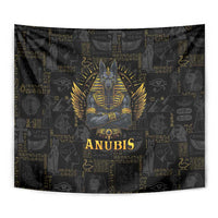 Anubis Egyptian God of Death Tapestry - Wonder Print Shop