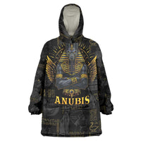 Anubis Egyptian God of Death Wearable Blanket Hoodie - Wonder Print Shop