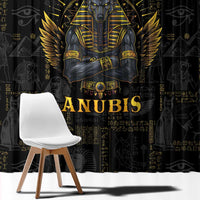 Anubis Egyptian God of Death Window Curtain - Wonder Print Shop