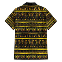 Egyptian God of The Sun Eye of Ra Family Matching Long Sleeve Bodycon Dress and Hawaiian Shirt LT9 - Wonder Print Shop