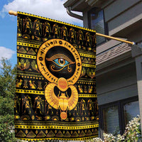 Egyptian God of The Sun Eye of Ra Garden Flag - Wonder Print Shop