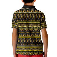 Egyptian God of The Sun Eye of Ra Kid Polo Shirt - Wonder Print Shop
