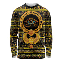 Egyptian God of The Sun Eye of Ra Long Sleeve Shirt - Wonder Print Shop
