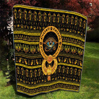 Egyptian God of The Sun Eye of Ra Quilt - Wonder Print Shop
