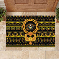 Egyptian God of The Sun Eye of Ra Rubber Doormat - Wonder Print Shop
