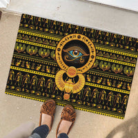 Egyptian God of The Sun Eye of Ra Rubber Doormat - Wonder Print Shop