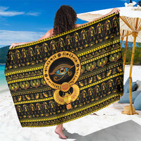 Egyptian God of The Sun Eye of Ra Sarong - Wonder Print Shop