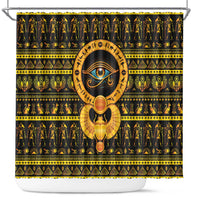 Egyptian God of The Sun Eye of Ra Shower Curtain