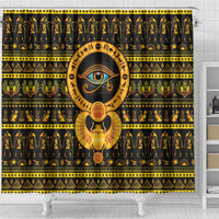 Egyptian God of The Sun Eye of Ra Shower Curtain