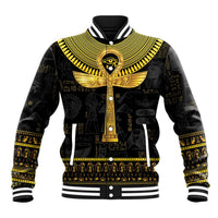 The Ankh Egyptian Hieroglyphs Baseball Jacket LT9 - Wonder Print Shop