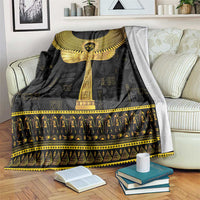 The Ankh Egyptian Hieroglyphs Blanket LT9