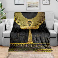 The Ankh Egyptian Hieroglyphs Blanket LT9