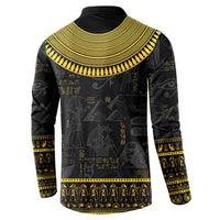 The Ankh Egyptian Hieroglyphs Button Sweatshirt LT9 - Wonder Print Shop