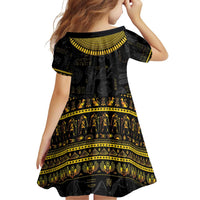 The Ankh Egyptian Hieroglyphs Family Matching Puletasi and Hawaiian Shirt - Wonder Print Shop