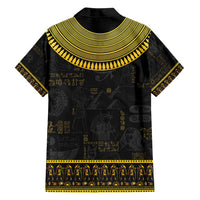 The Ankh Egyptian Hieroglyphs Family Matching Puletasi and Hawaiian Shirt - Wonder Print Shop