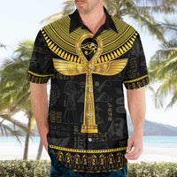 The Ankh Egyptian Hieroglyphs Hawaiian Shirt - Wonder Print Shop