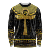 The Ankh Egyptian Hieroglyphs Long Sleeve Shirt - Wonder Print Shop